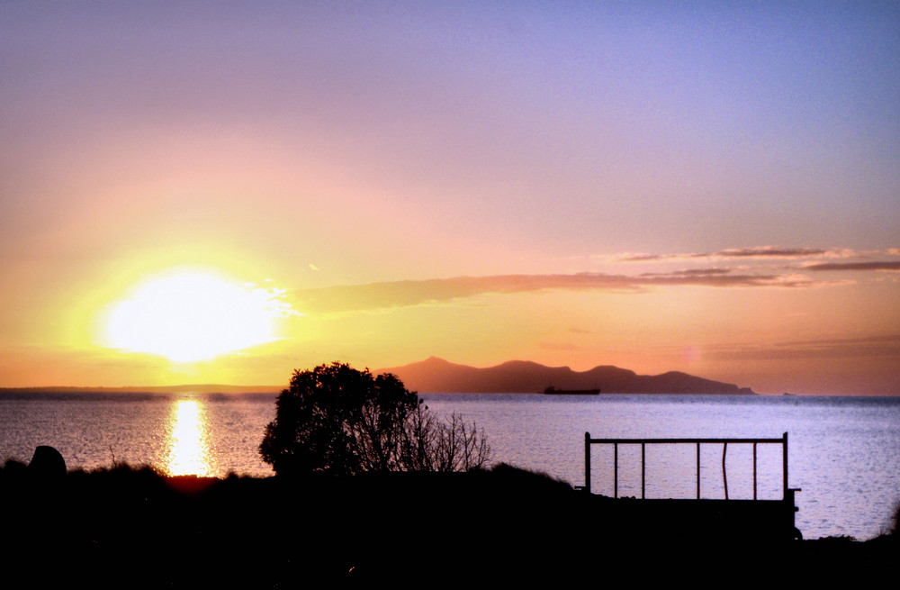 Tramonto su Favignana