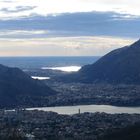 Tramonto su Lecco...