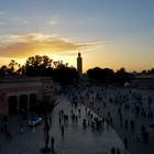 Tramonto su Marrakesch