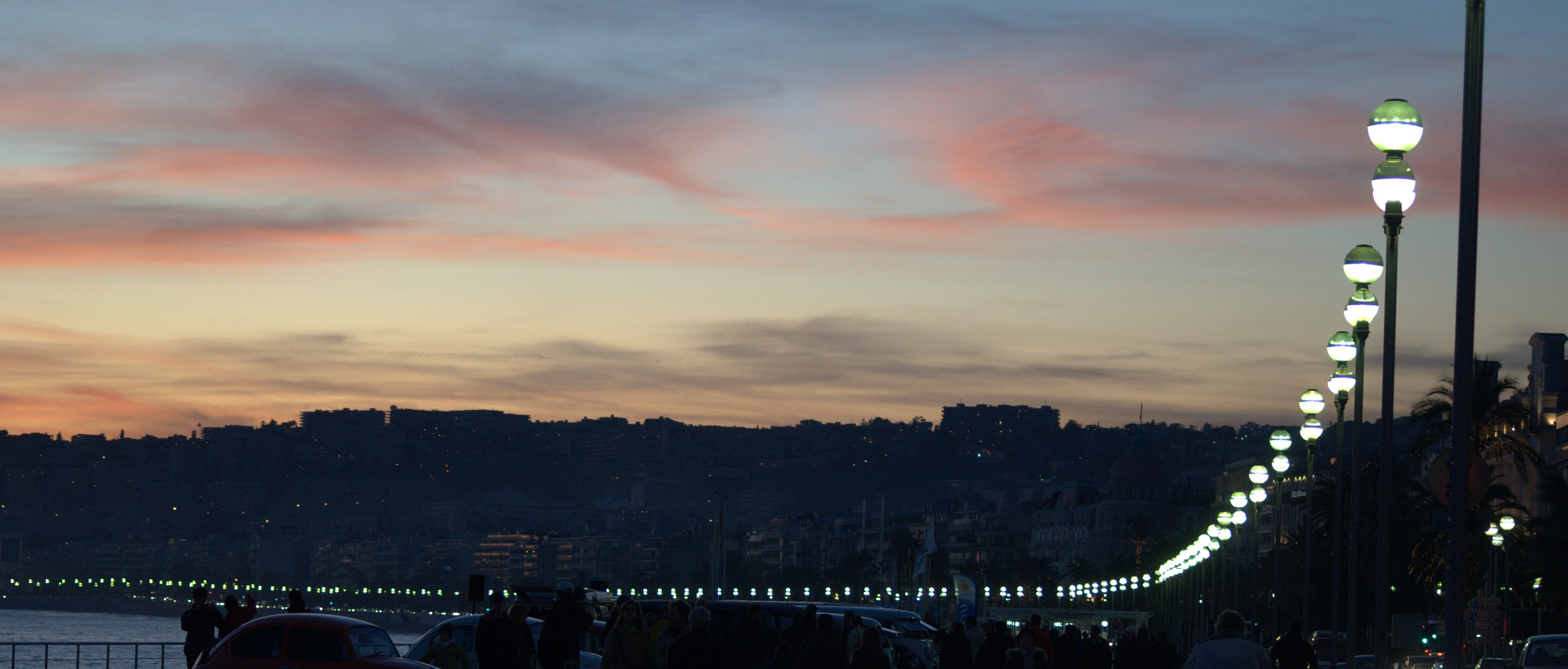 Tramonto su Nizza