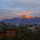 Tramonto sui monti Picentini