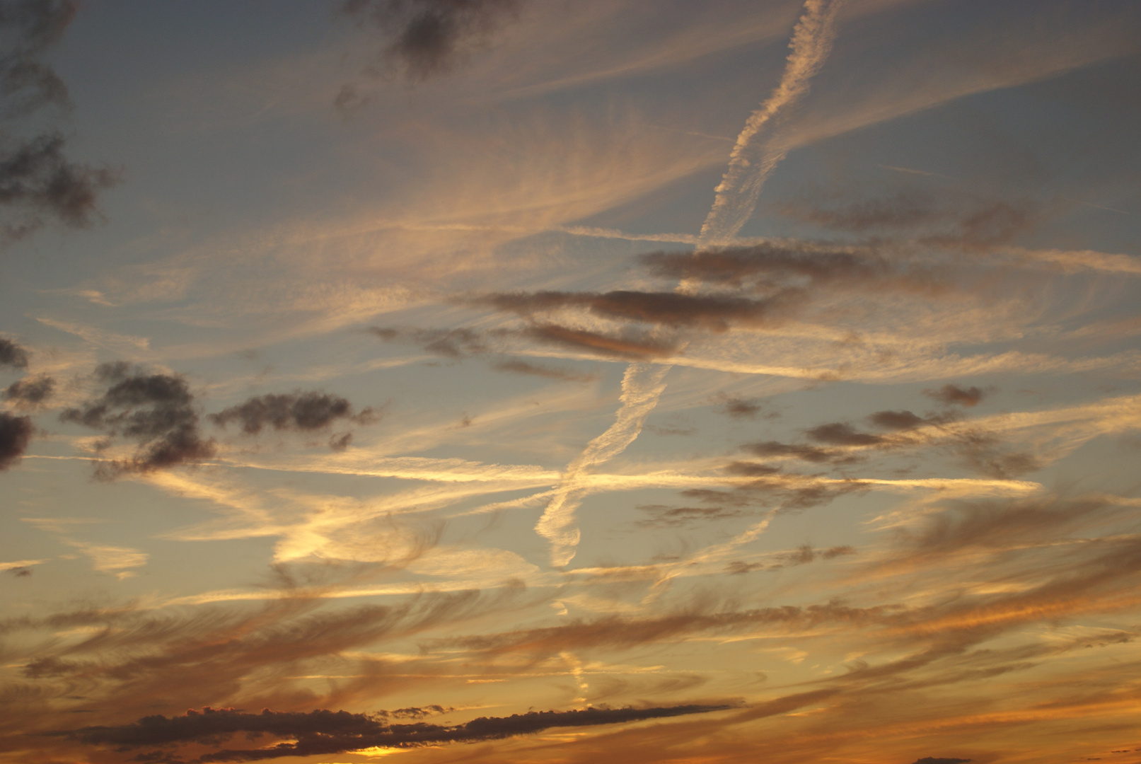 tramonto sul BODENSEE