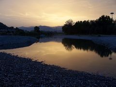 Tramonto sul Centa