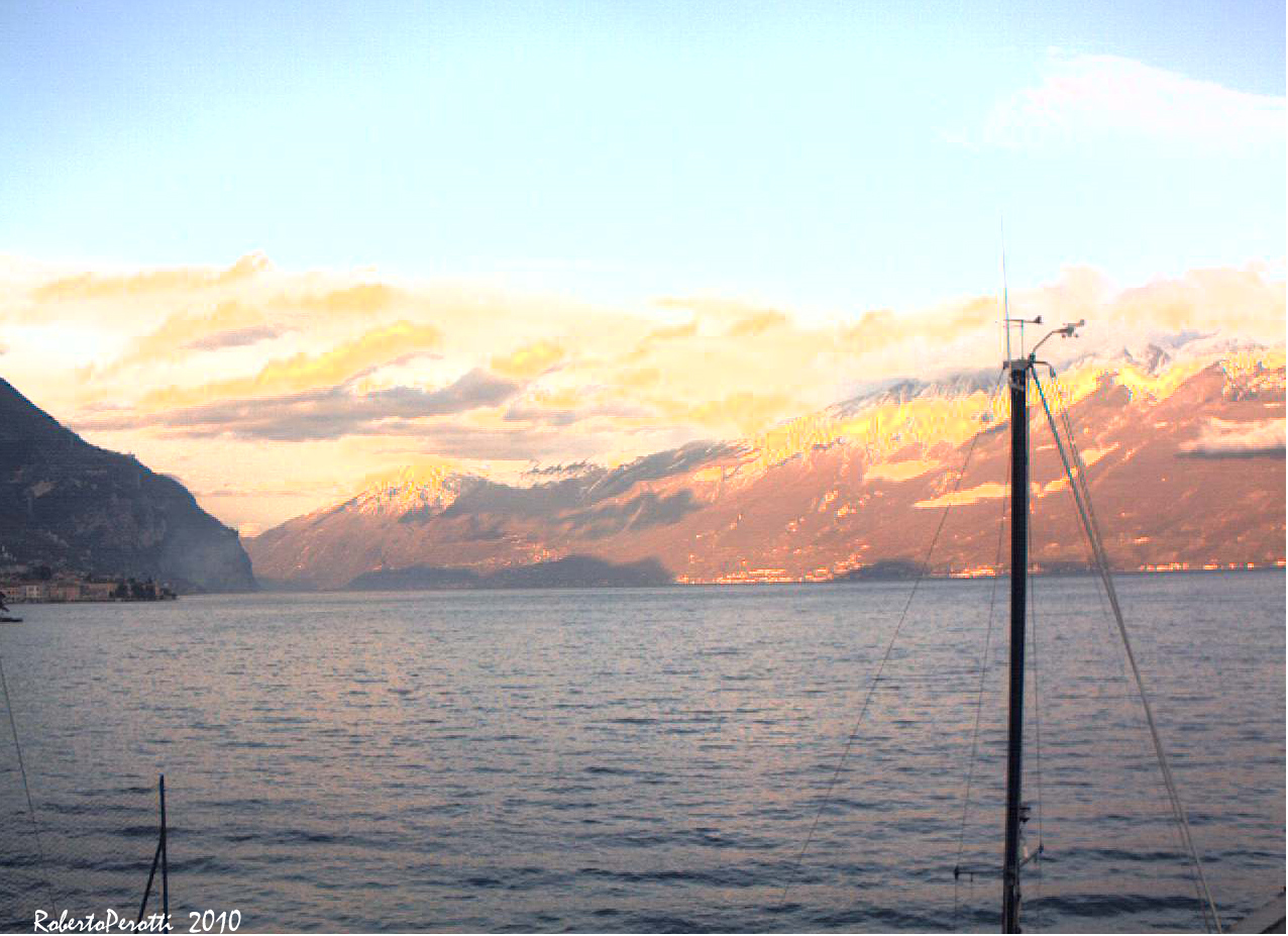 Tramonto sul Garda 1