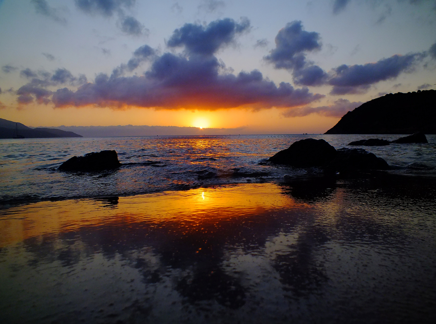 Tramonto sul Golfo della Biodola