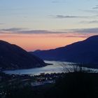 Tramonto sul golfo di Agno