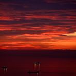 tramonto sul Golfo di Trieste