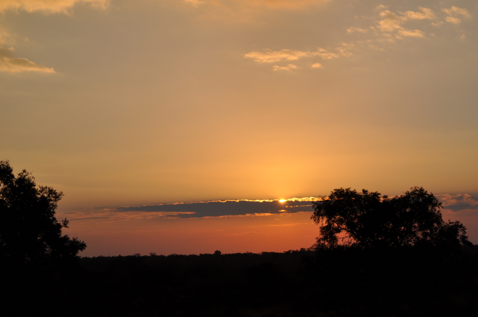 tramonto sul kruger