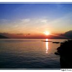 Tramonto sul lago di Garda