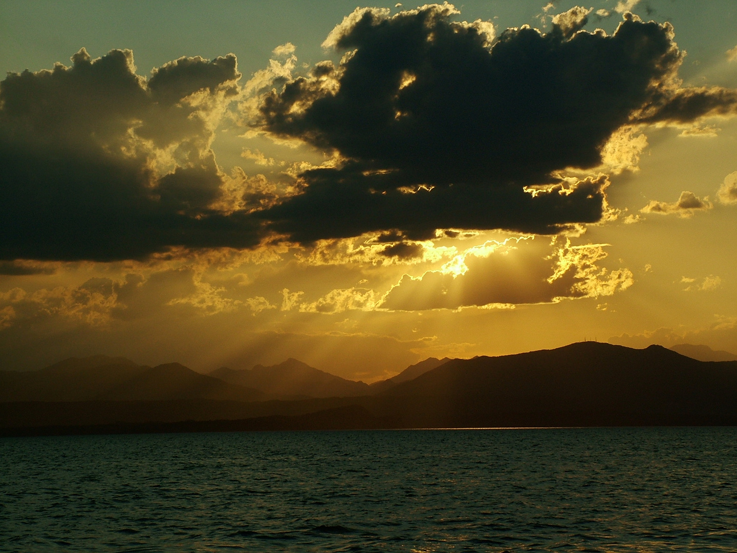 Tramonto sul Lago di Garda