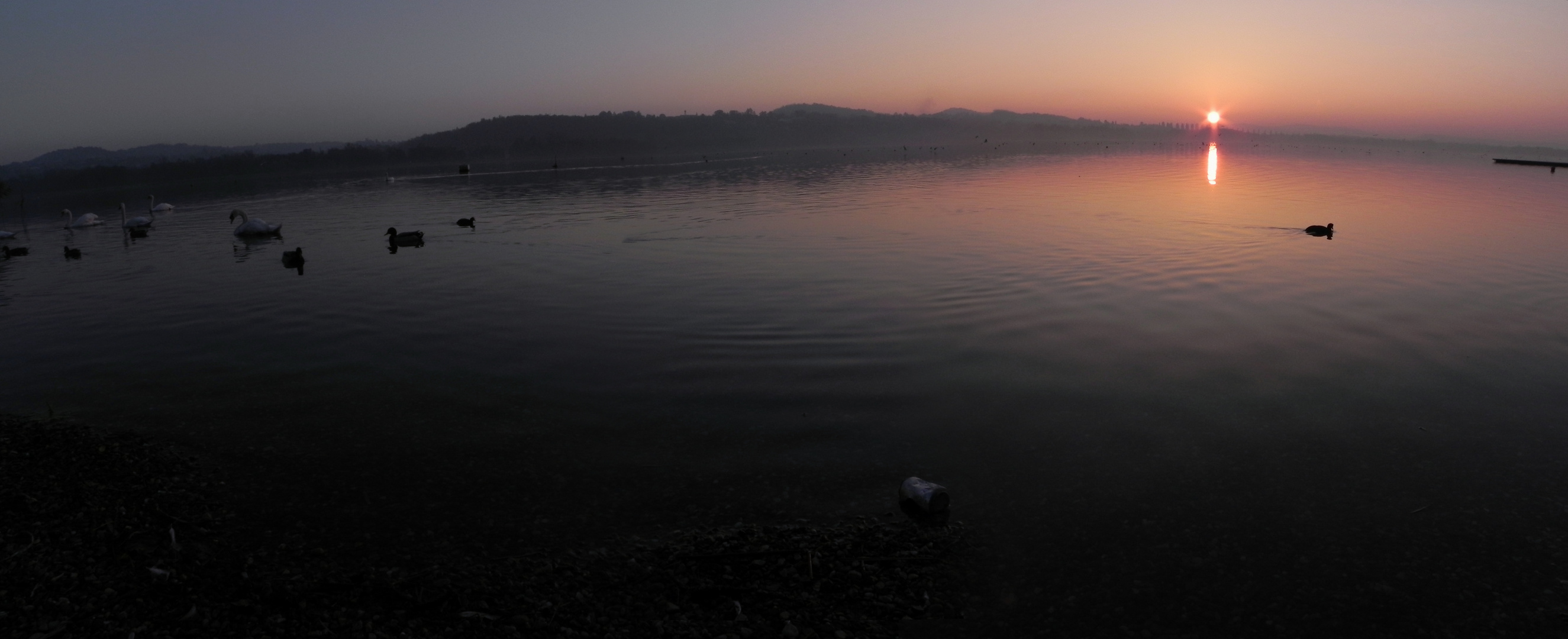 Tramonto sul Lago di Varese