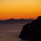 Tramonto sul mare di Dubrovnik