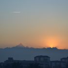 Tramonto sul Monviso