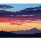 .. Tramonto sul Monviso...