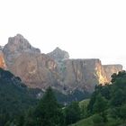 Tramonto sul Pisciadù gruppo del Sella