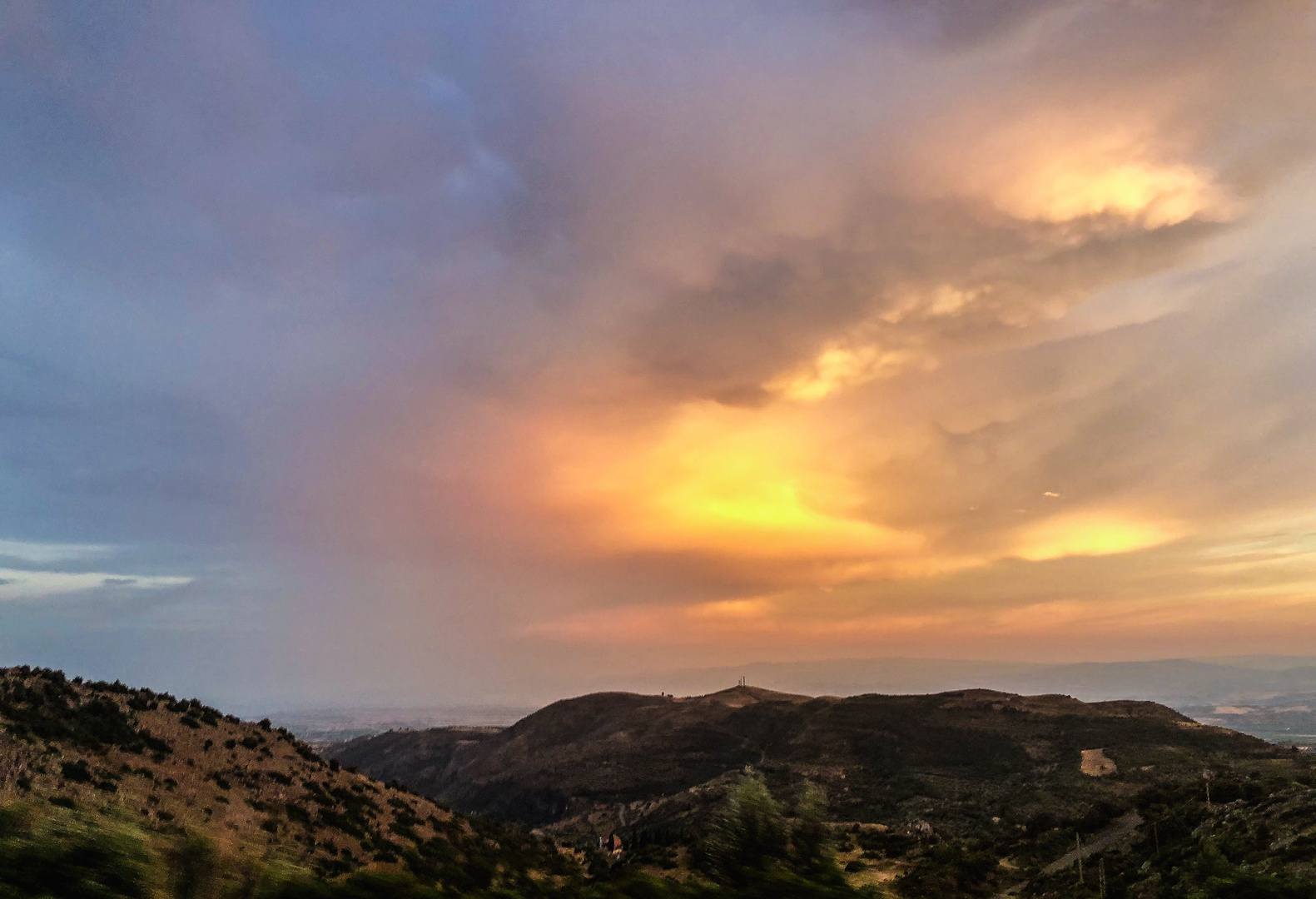 Tramonto sul Pollino