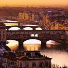 Tramonto sul Ponte Vecchio