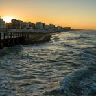 Tramonto sul porto.