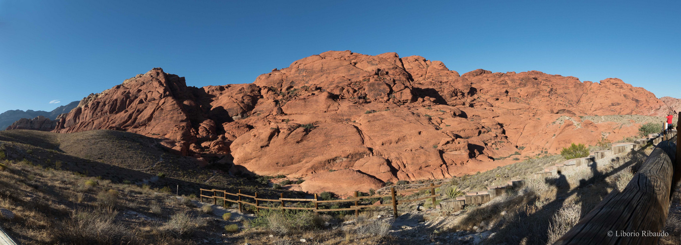 Tramonto sul Red Rock Canyon