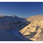 Tramonto sul rifugio Bozzi