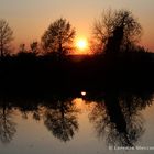 Tramonto sul tevere