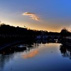 ...Tramonto sul Tevere...