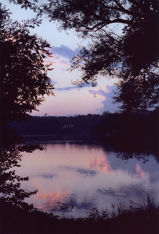 Tramonto sul Ticino