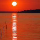 Tramonto sul Trasimeno