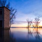 Tramonto sul trasimeno