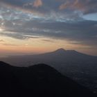 Tramonto sul valico di Chiunzi