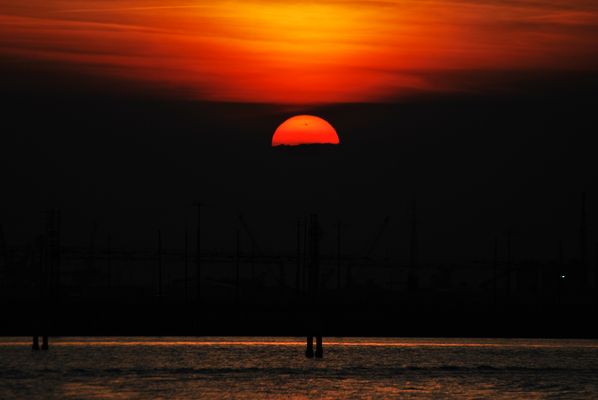 Tramonto sulla laguna