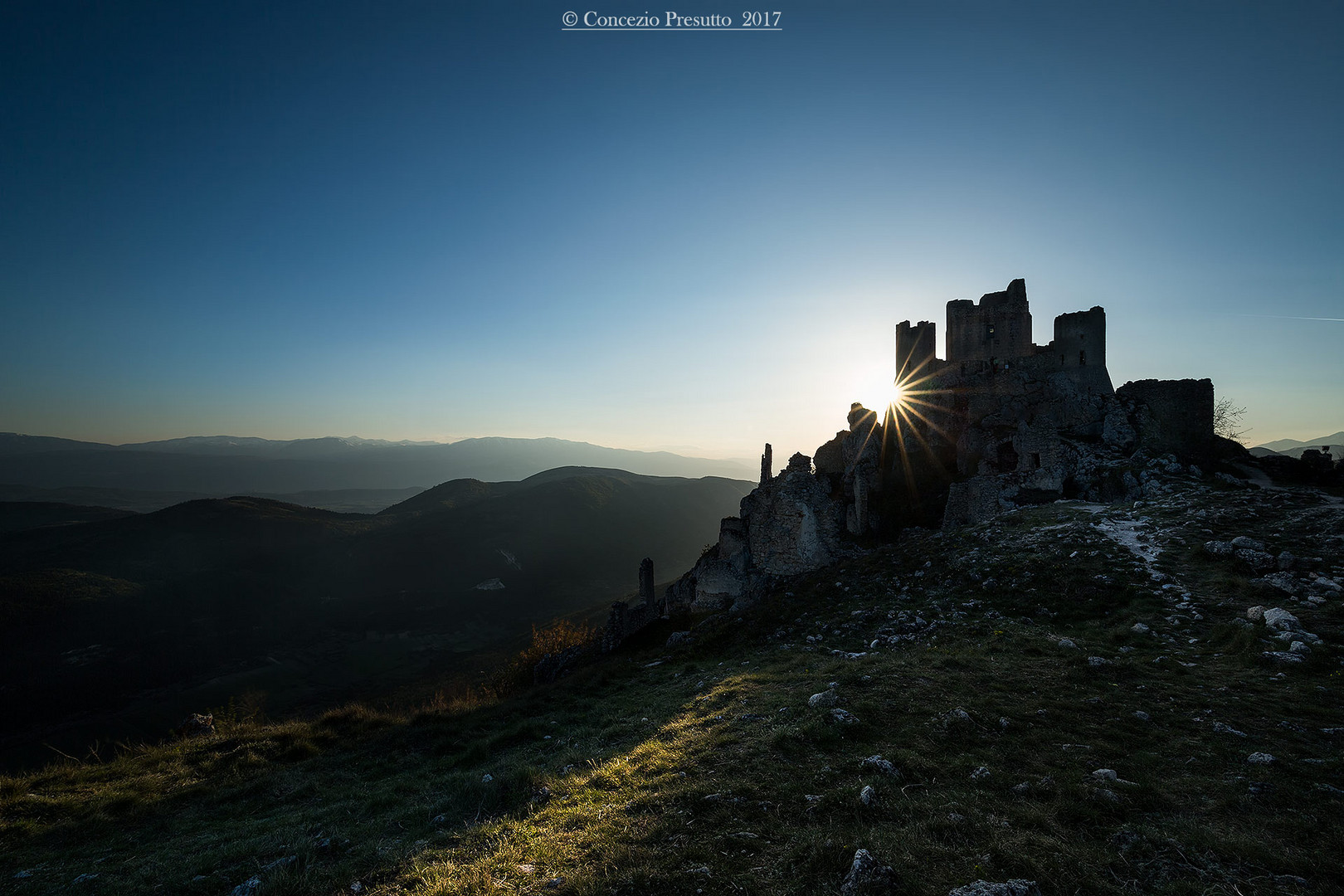 Tramonto sulla Rocca