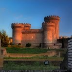 Tramonto sulla rocca