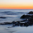 Tramonto sulla spiaggia