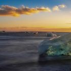 Tramonto sulla spiaggia dei diamanti