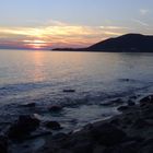 Tramonto sulla spiaggia di Ogliastro Marina - Castellabate (SA)