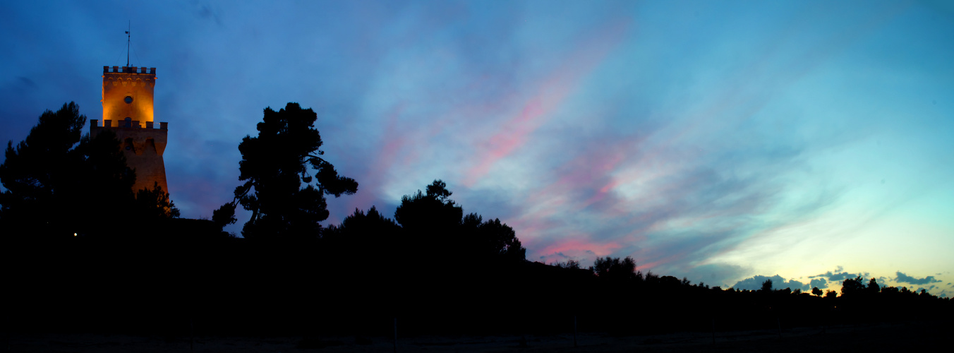 Tramonto sulla Torre di Cerrano