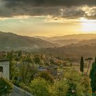 Tramonto sulla Val d'Aniene