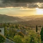 Tramonto sulla Val d'Aniene