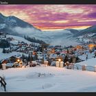 Tramonto sulla Val Gardena