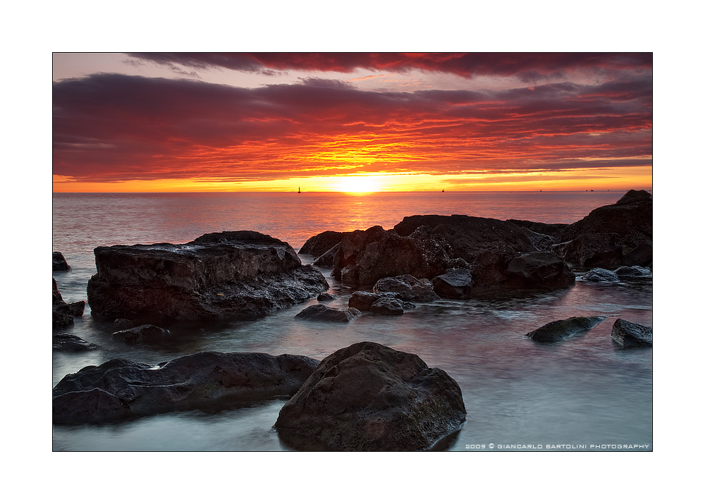 Tramonto sull'Adriatico