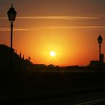 Tramonto sull'Arno