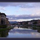 Tramonto sull'Arno