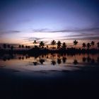 tramonto sulle Backwaters