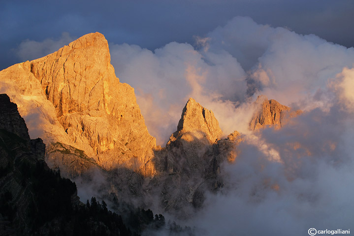 Tramonto sulle Dolomiti