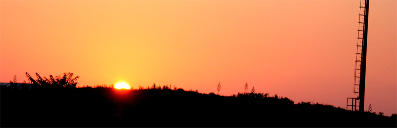 Tramonto sull'isola che non c'è.