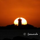 tramonto sull'isola della maddalenetta 2