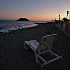 Tramonto sull'isola Gallinara - Albenga SV