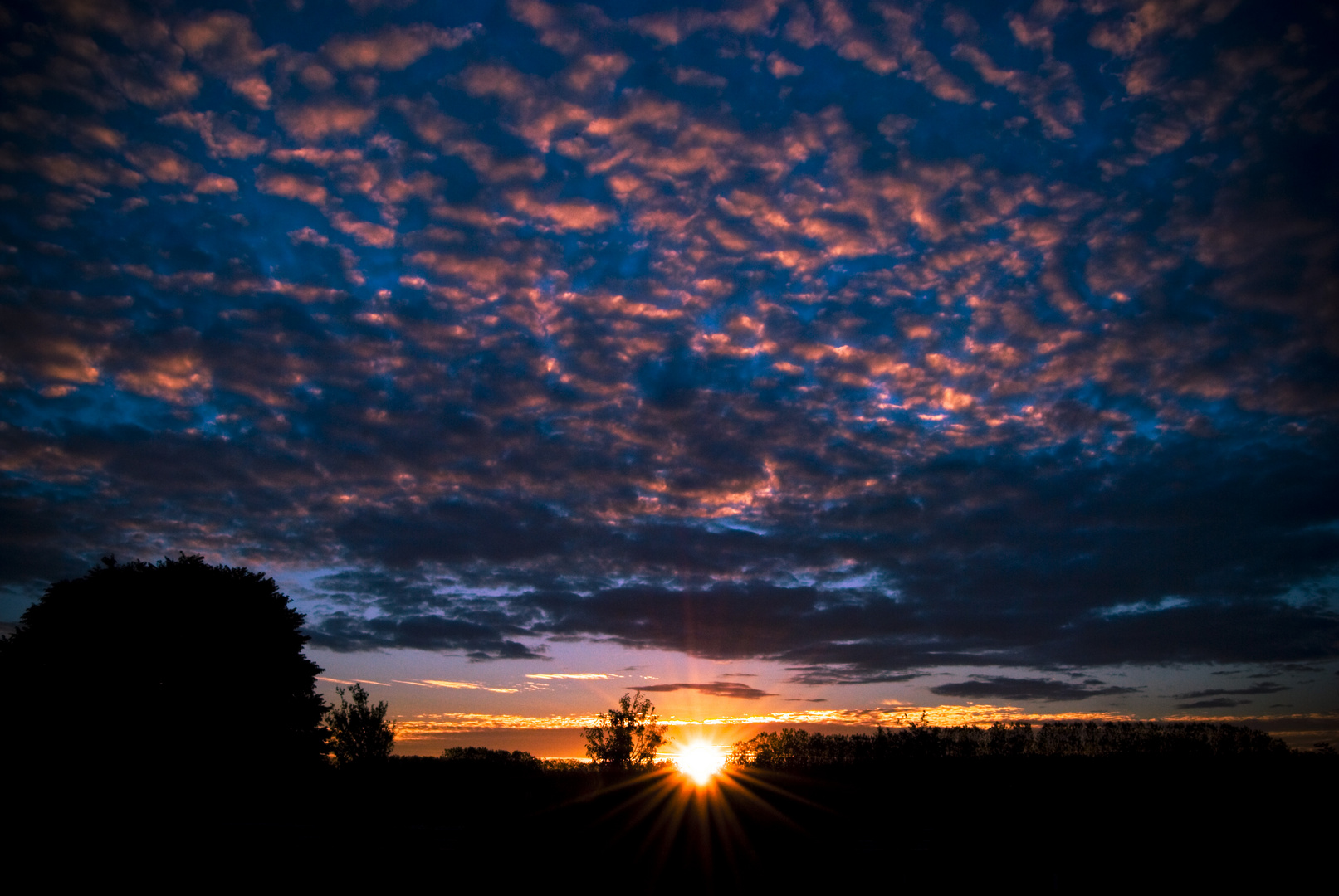 tramonto tornando da Torino