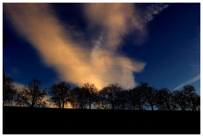 Tramonto toscano